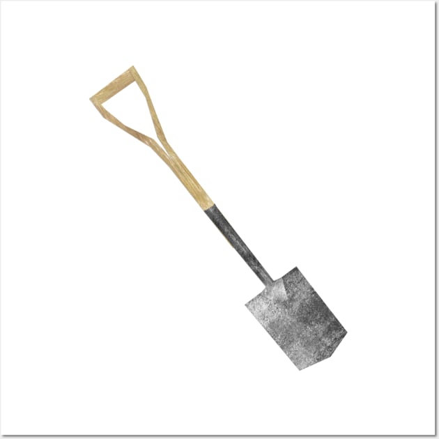 Garden spade Wall Art by Babban Gaelg